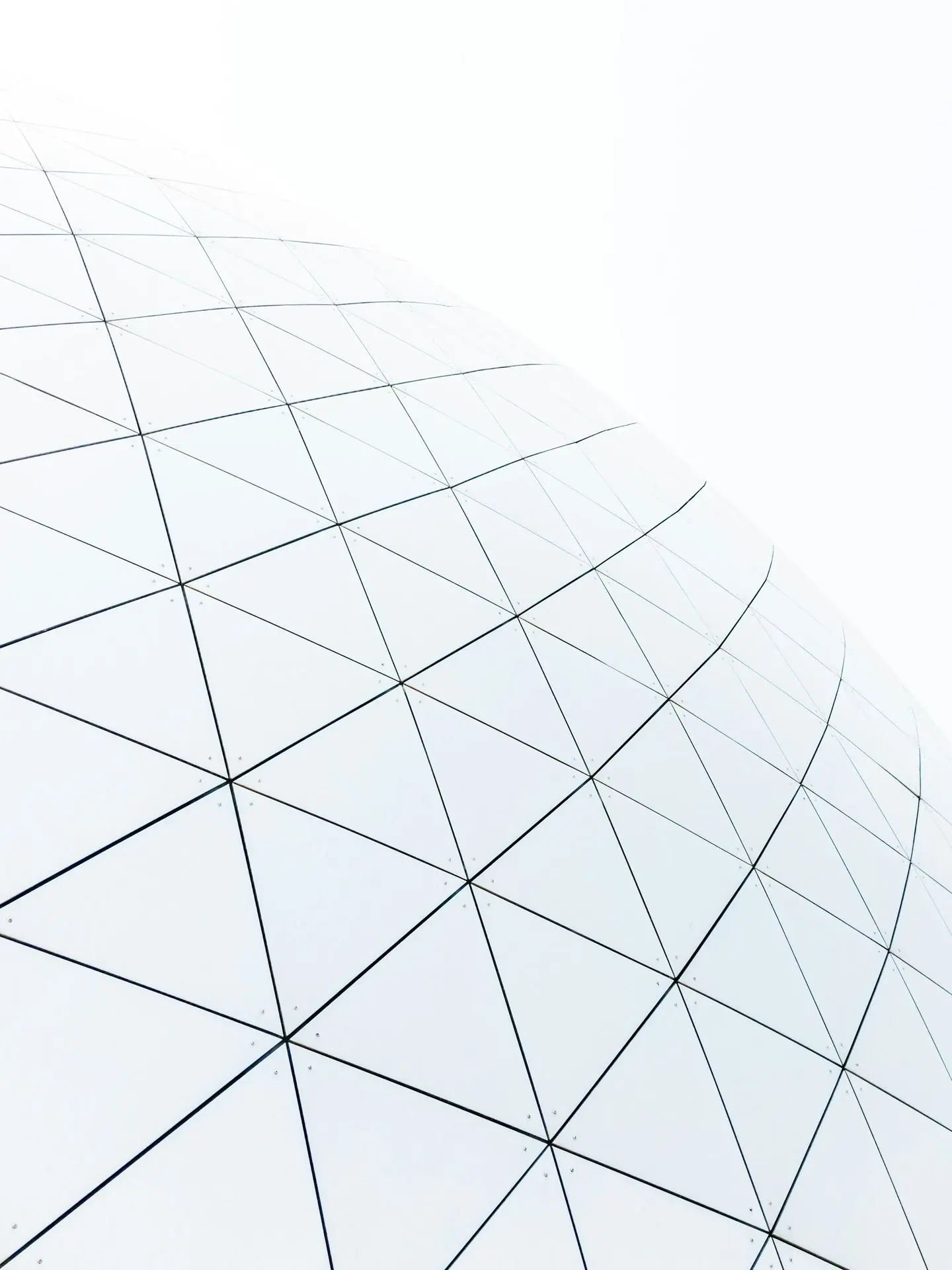 white and gray round building